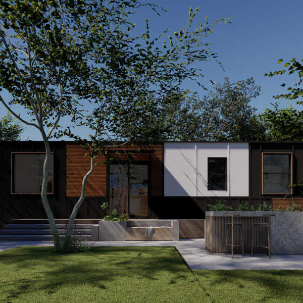 Clever 2 Tiny Home ADU model